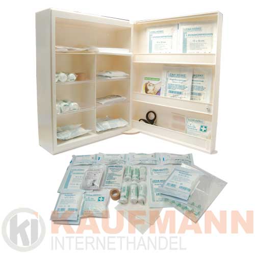 Verbandschrank CURA inkl. Verbandsstofff�llung DIN 13169