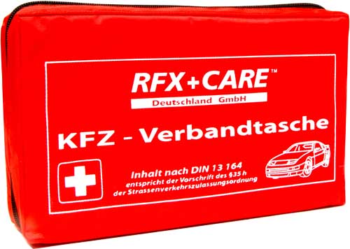 KFZ Verbandstasche DIN 13164 RFX -- ROT
