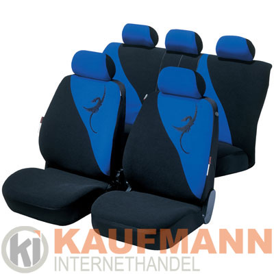 Auto Sitzbez�ge / KFZ Schonbezug  Lotus blau