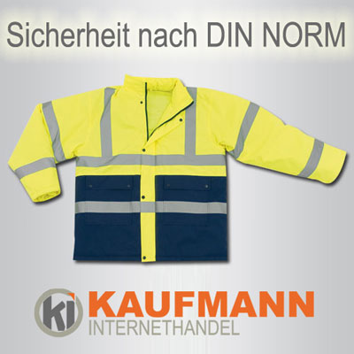 Sicherheitsjacke Warnjacke Kinder u. Sch�ler Gr�0e M