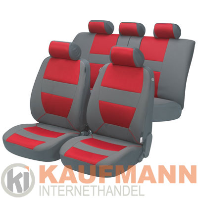 Auto Sitzbez�ge / KFZ Schonbezug  BOZEN rot