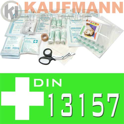 Erste-Hilfe-Material DIN 13157 72-teilig