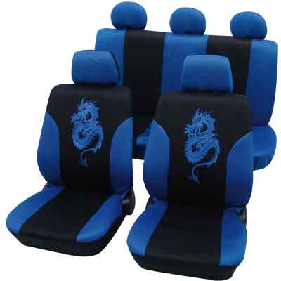 Sitzbezug / Schonbez�ge Dragon blau