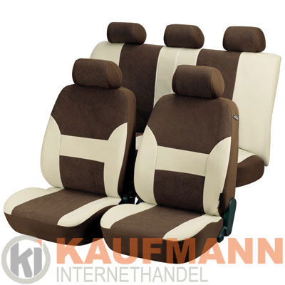Auto Sitzbez�ge / KFZ Schonbezug  Dubai beige/braun