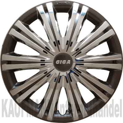 Satz Radkappen / Radzierblenden Giga Chrom 14 Zoll