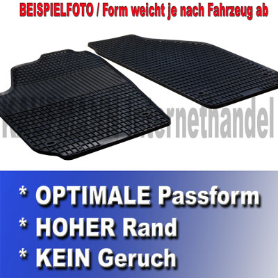 PASSFORM GUMMIMATTE   Peugeot Boxer